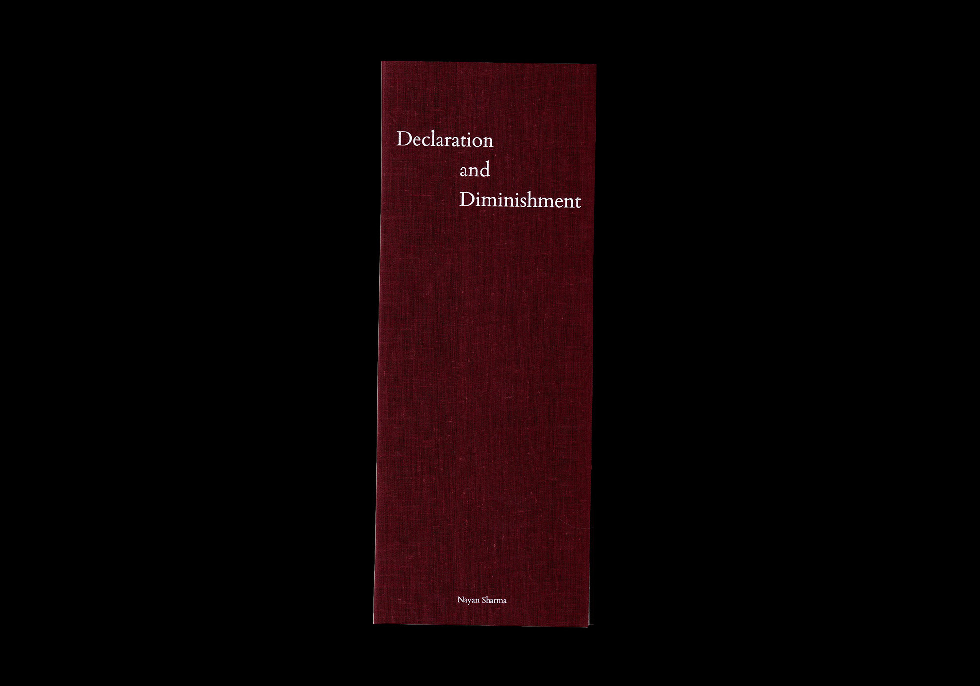 Nayan Sharma_Decleration and Diminishment_01